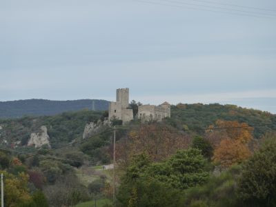 Vue château Tornac