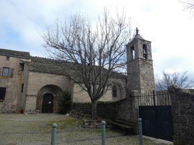 Vue église Montselgues