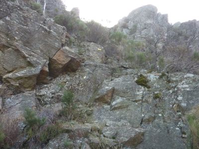 Vue rochers Bergères