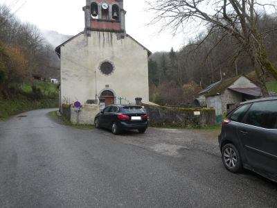 Croisement église Castet