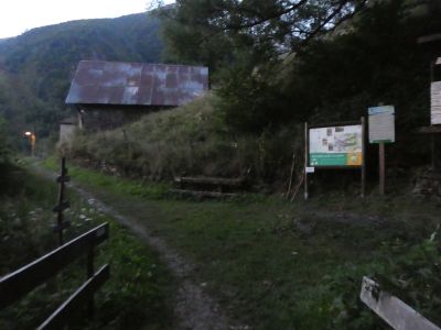 Croisement GR10 départ