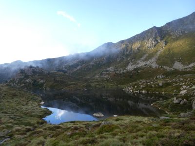 Vue Etang Barrage Siscar