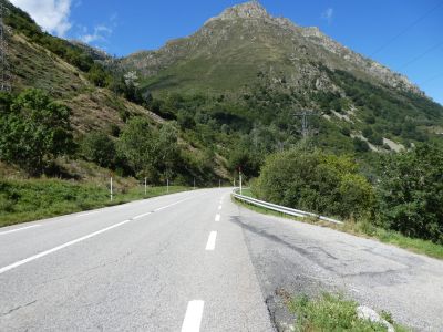 Croisement retour Sainte-Suzanne