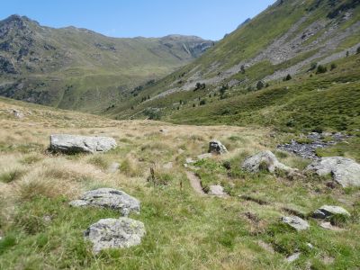 Croisement chemin Fontargente