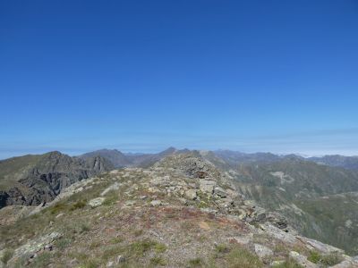Vue crête Coume Enfer