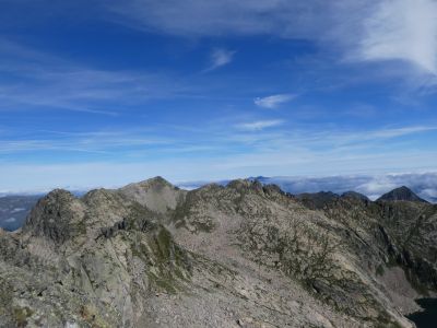 Vue sommets Peyrisses