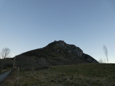 Vue château Montségur