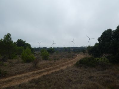 Vue éoliennes