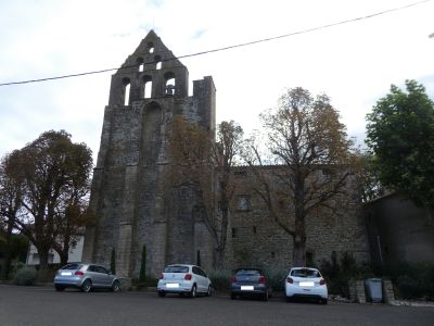 Vue église Mazerolles