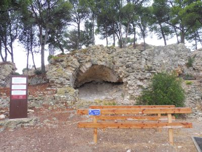 Vue Château Leucate