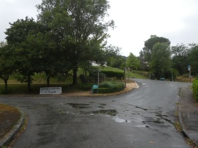 Intersection Voie Verte Chalabre