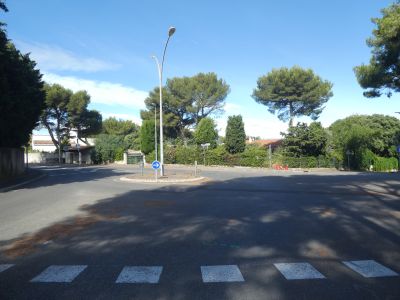 Intersection fin déviation GR Saint-Mitre