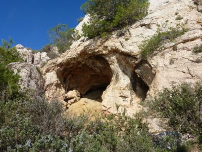 Vue grottes