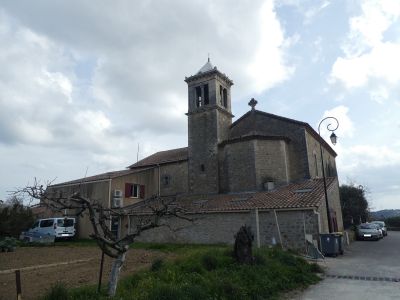 Vue église Vernègues