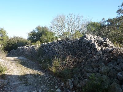 Vue murs pierre