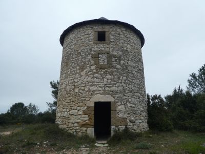 Vue Moulin Parignargues