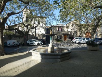 Vue fontaine Saint-Côme