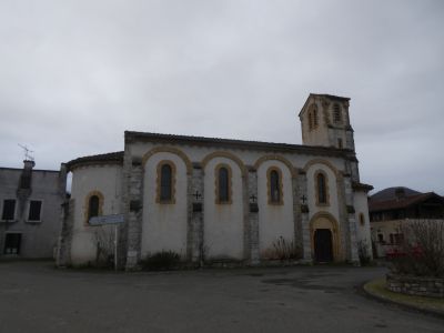 Vue église Valcabrère