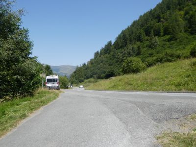 Intersection après Pont Astau