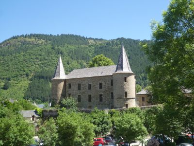 Vue Château Florac