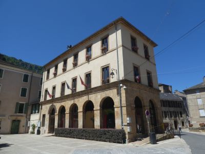 Vue mairie Florac