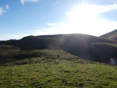 Vue descente Egurmendi