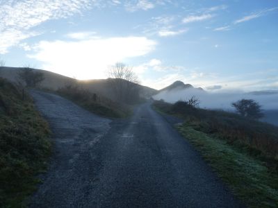 Croisement chemin Arloteko