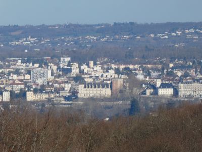 Vue Château Pau