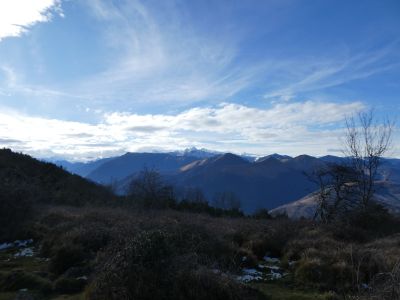 Vue sommets Aspe