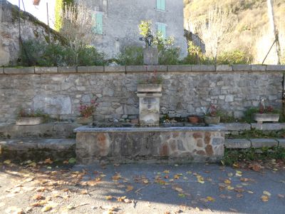 Vue fontaine Bramevaque