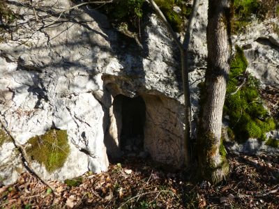 Vue grotte Troubat