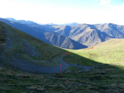 Vue descente Roc