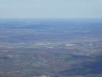 Vue aéroport Lourdes