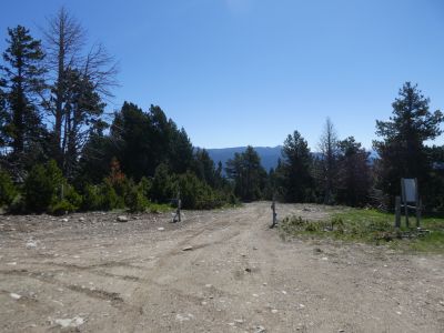 Croisement piste Llong