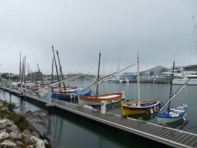 Vue barques catalanes