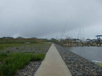 Vue barrage capitainerie