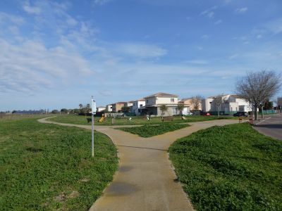 Croisement après skatepark