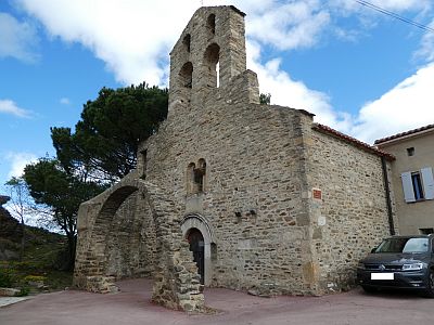 Vue église Ponç Capmany