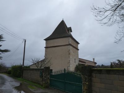 Vue pigeonnier