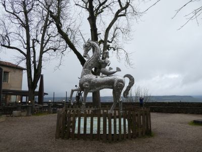 Vue cheval Cordes