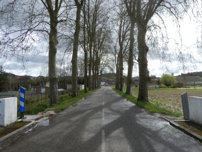 Croisement après Salpiquet