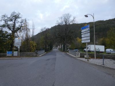 Intersection départ