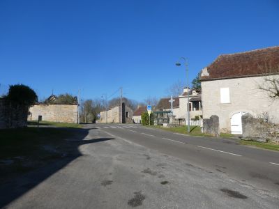 Intersection D19 Lacapelle