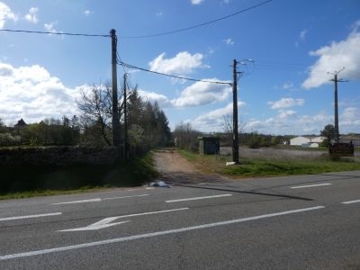 Croisement D926 après sommet