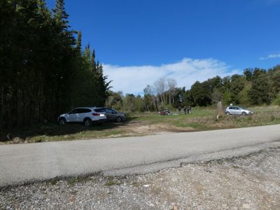 Croisement route Rocacorba
