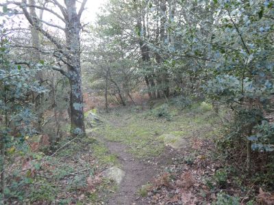 Croisement montée sommet