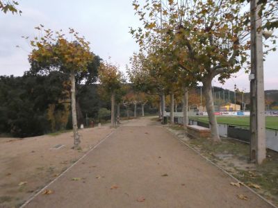 Croisement stade Agullana