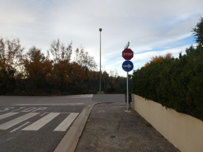 Intersection fin Devesa