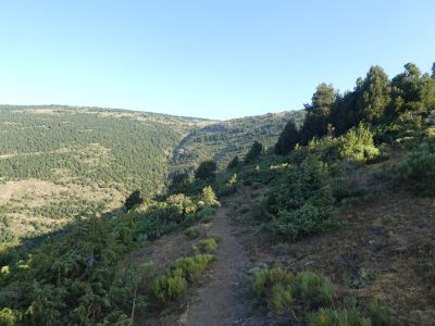 Vue sentier Serra Cabanella