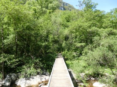 Vue passerelle Beget